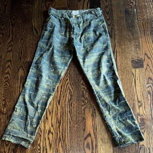 Koto, Women's Skinny Jeans in Green Camo